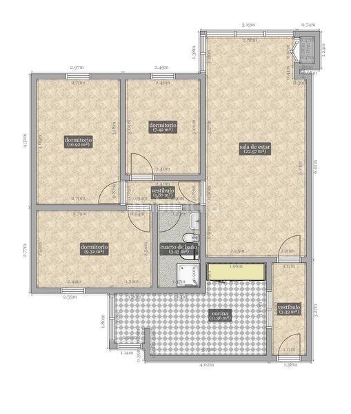 Foto d34c7249-b480-48c2-b977-6faa28be593f. Pis a Villegas Sevilla