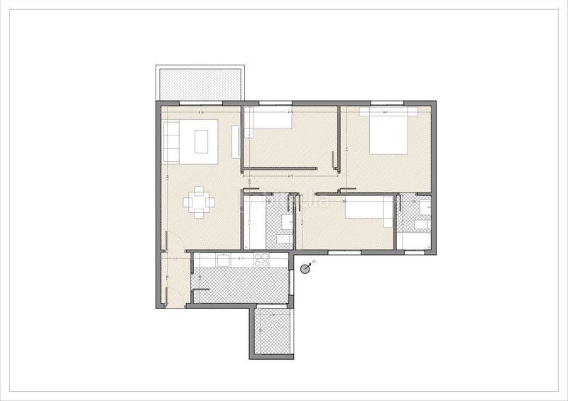 Foto 86c70316-9ffb-4a87-8b3b-81794552106f. Etagenwohnung mit parking in Entrenúcleos Dos Hermanas