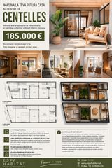 Casa  Centelles - cl santa coloma 20. Imagina tu futura casa en el centro de centelles