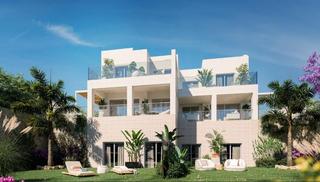 Apartament a Mijas pueblo. Este conjunto residencial da protagonismo a las zonas comunes aj
