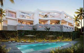 Maison à Mijas pueblo. Modernas adosadas con vistas panorámicas al mar en riviera del s