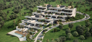 Terreny residencial a Benahavís pueblo. Exclusivo terreno residencial con vistas al mar en comunidad pri