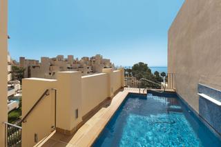 Dúplex a Calle del mare nostrum 42. Dúplex de ensueño con piscina privada en ático, bahía de la plat