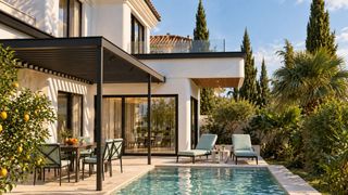 Casa a Mijas pueblo. ? villa independiente a estrenar con piscina privada y sótano en