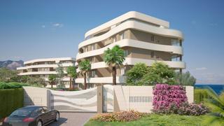 Apartament a El Faro de Calaburra - Chaparral. 39 modernos apartamentos & áticos en línea de playa para venta e