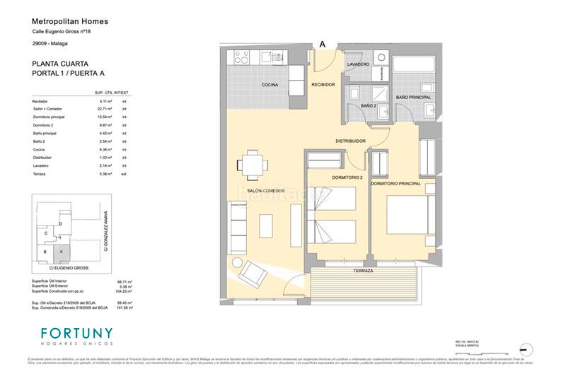 Foto b3024ea0-4641-4372-9c9c-9df0d148b91c. Piso en calle eugenio gross 18 en Los Castillejos - La Trinidad Málaga