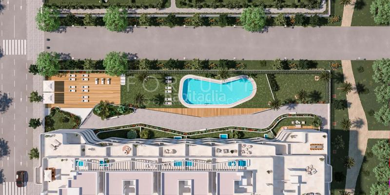 Foto 1ad061f9-45f8-4a7b-8cb2-f52cad79d4e8. Piso en arrabal la laguna 151a gran oportunidad : moderno piso de diseño con terraza y piscina comunitaria a 200 metros de la playa en Torre del Mar