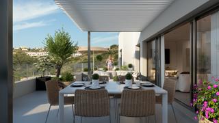 Attique à Bahía de Casares. Exclusiva urbanización privada con grandes terrazaz y espectacul