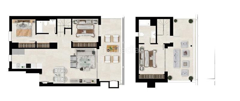 Foto 57539cd5-2a62-4113-a2a3-b4bfc23a3936. Duplex avec chauffage parking piscine dans La Cala Golf - Lagar Martell Mijas