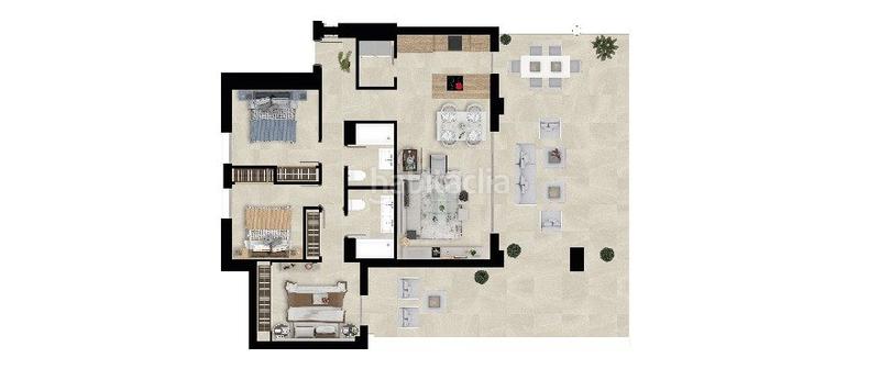 Foto 38f54ff1-dbd3-403a-b4e6-39a2636c0cf8. Pis amb calefacció aparcament piscina a La Cala Golf - Lagar Martell Mijas