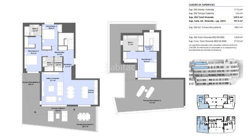 Foto 45bf47d0-d310-4385-8563-f36fad64dbfb. Ático te proponemos este maravilloso ático dúplex que es la vivienda con más privacidad de la urbanizacíon en Marbella