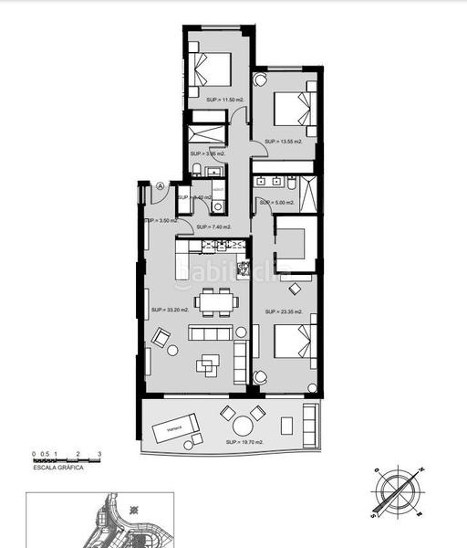 Foto 966ff0ba-e533-4939-aa4d-ba83944b8031. Piso espectacular moderno apartamento de 3 habitaciones y 2 baños dentro de un magnífico residencial. en Mijas