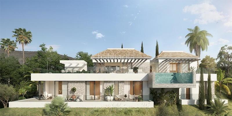 Foto e346059c-c59c-463a-a2f2-a8b4c57f1ff0. Chalet preciosa villa moderna con vistas al mar en la prestigiosa zona de santa maría golf cerca de todo en Marbella