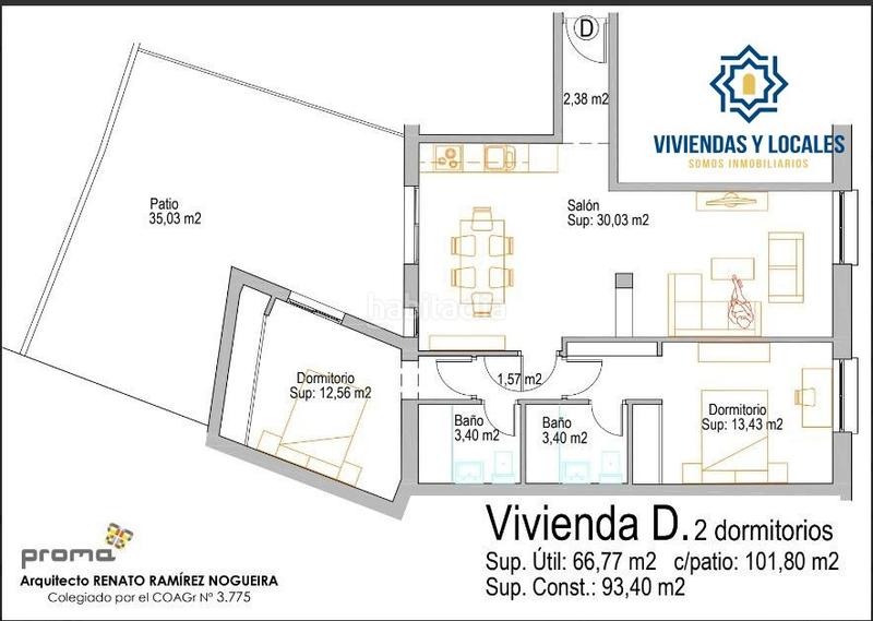 Foto c3e09d76-4965-40df-af43-61f175dcd1ce. Piso  nuevo en san vicente ferrer en Fígares Granada