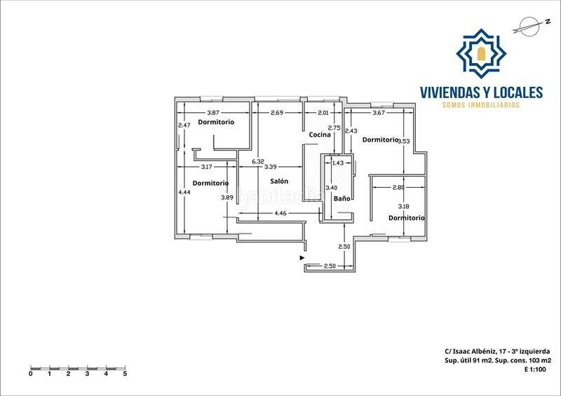 Foto afc02e17-5313-4b5a-b11a-e1d73814d7f4. Piso  en isaac albeniz, junto a caleta en Plaza de Toros Granada