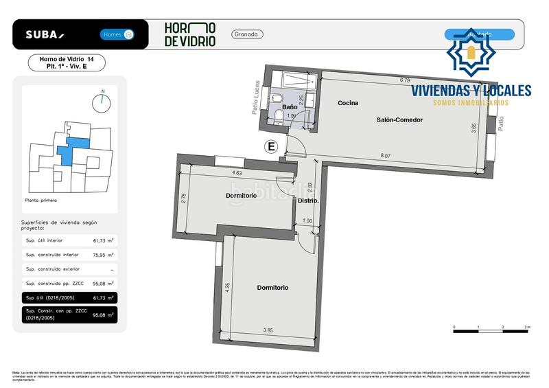 Foto b346b4bc-6534-4518-90de-99fb8816d9ce. Piso horno de vidrio 14 e en Barrio de Albaicín Granada