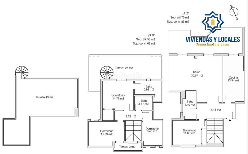 Foto 3a0a1c46-c9b4-41ec-8935-198762243ee0. Dachwohnung in calle cerro de los machos 34 in Camino de los Neveros - Serrallo Granada