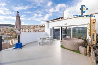Penthouse  38 carretera de loja. Espectacular atico con terraza y maravillosas vistas en alhama d