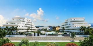 Appartement à Poniente-Faro. Piso con diseño moderno y exclusivo junto al mar en torre del ma