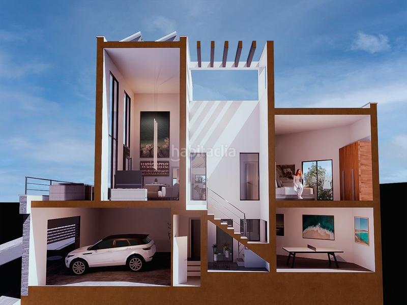 Foto fa9c2b75-3a87-46ae-8292-d0847590d496. Terreno residencial tres parcelas urbanas de 279 m2 costa, con superficies construidas de 243, 214 y 222 m2 respectivamente, incluyen salone en Torrox