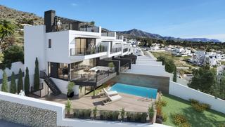 Casa adossada a Capistrano. Exclusivos chalets adosados de lujo de estilo moderno en nerja.