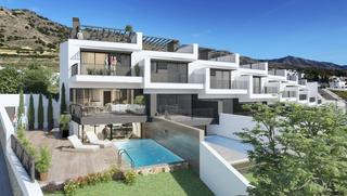 Casa adossada a Capistrano. Exclusivos chalets adosados de lujo de estilo moderno en nerja.