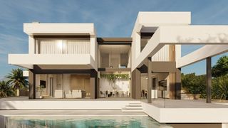 Chalet in Caleta de Velez. Villa de lujo en la urbanización baviera golf en caleta de vélez