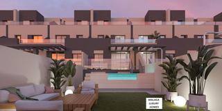 Casa adossada a Urbanización Santa Rosa. Exclusivos chalets adosados de lujo de estilo moderno en torrox