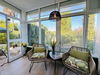 Etagenwohnung in Torrox Park. Piso en planta baja con gran terraza y jardín en torrox park