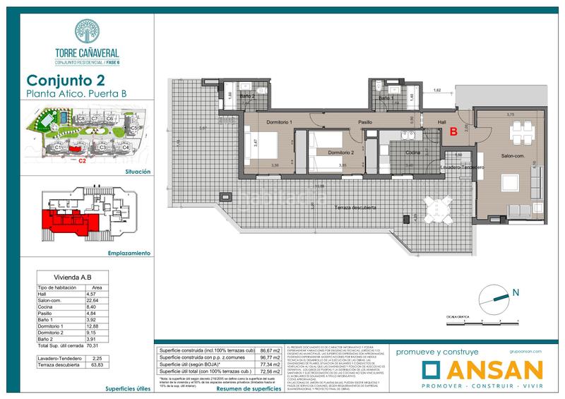 Foto 19088d46-c092-492b-9b85-9cd29838c39c. Attique 77m<sup>2</sup> dans Santa Isabel Málaga