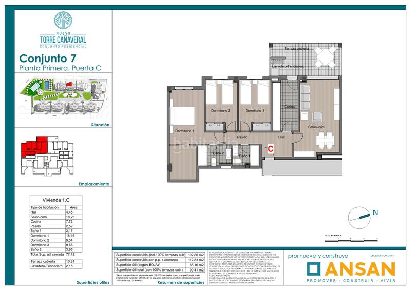 Foto 804d4f9e-ba24-4138-b427-b9c65f19a5d8. Piso 89m<sup>2</sup> en Santa Isabel Málaga