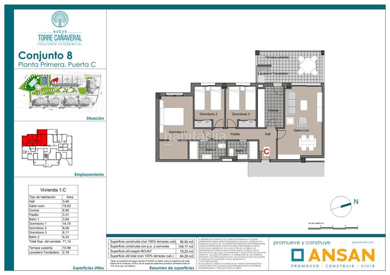 Foto e28b65d3-fe43-4549-9701-f8bc7afd7332. Appartement 83m<sup>2</sup> dans Santa Isabel Málaga