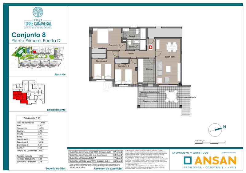 Foto 3a36490d-fa5c-4e70-b01e-15e7f6ee1584. Appartement 82m<sup>2</sup> dans Santa Isabel Málaga