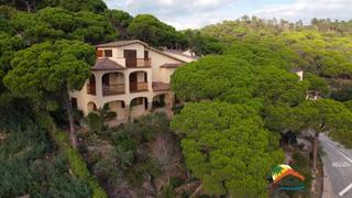 Xalet a Serra Brava. R02422 encantadora casa rustica con vistas panoramicas al mar y