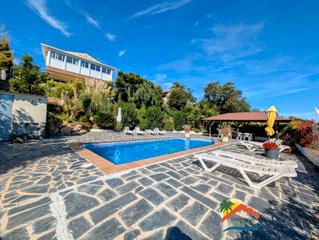 Haus in Lloret Blau - La Creu de Lloret. R02560 casa con piscina y vistas a la montaña en lloret blau, ll