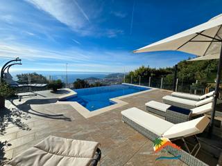 Casa a Montgoda. R02576 casa con licencia turistica, vistas al mar, piscina desbo