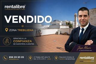 Casa en Trebujena. Oportunidad. casa de una sola planta con solarium azotea de casi