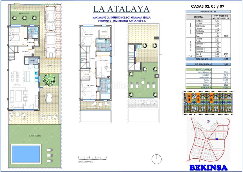 Foto 23e6e766-ae8d-4121-a462-4a84230ae2fc. Casa bifamiliare 174m<sup>2</sup> con parcheggio piscina in Entrenúcleos Dos Hermanas