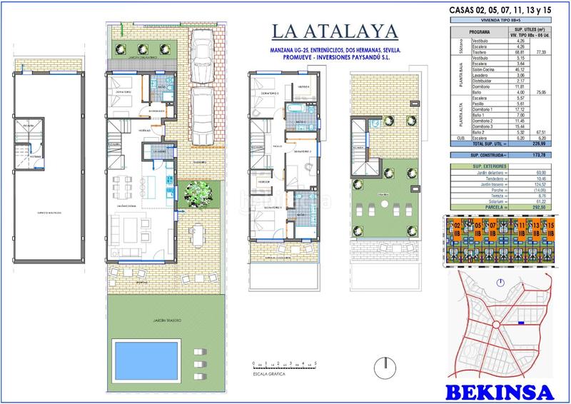 Foto 87bf887a-fd39-4818-8377-08822704af1d. Towny house 251m<sup>2</sup> with parking pool in Entrenúcleos Dos Hermanas