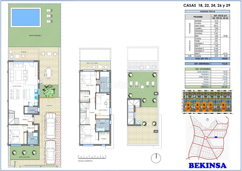 Foto 7b0a5391-0f6b-41a8-b438-f017697b58d8. Casa bifamiliare 174m<sup>2</sup> con parcheggio piscina in Entrenúcleos Dos Hermanas