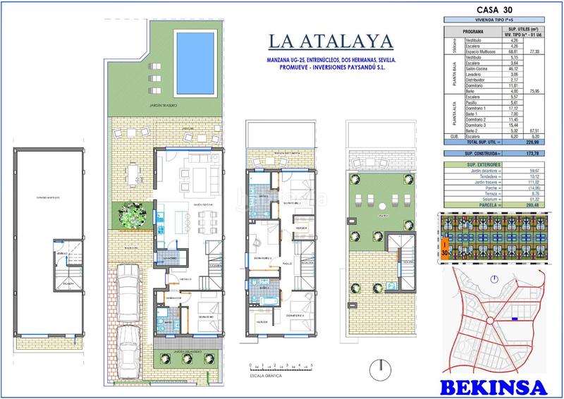 Foto cfa3dc6d-45a3-45b0-a2f5-a7cb84d267c2. Casa bifamiliare 251m<sup>2</sup> con parcheggio piscina in Entrenúcleos Dos Hermanas