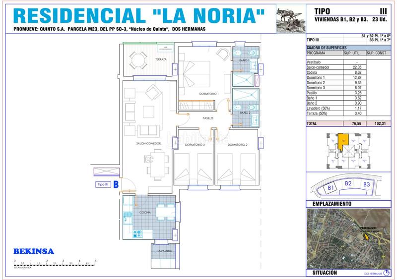 Foto 1d197f77-c3e2-43ee-91af-bc2a12f27714. Flat 102m<sup>2</sup> with parking pool in Avenida de Europa Montequinto