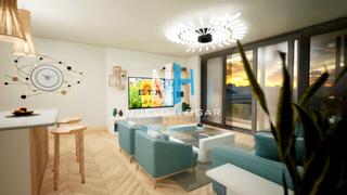 Studio  Carrer de nules. Estudio en obra nueva en fuente castalia  ref-428