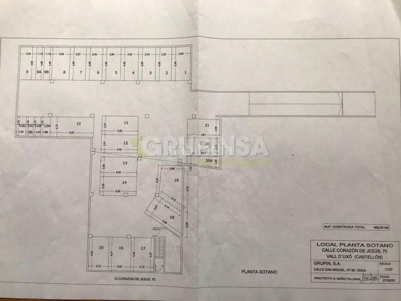 Foto 70a50f7b-c9d9-41dd-b774-acc8f488bf19. Posto auto in Vall d´Uixó (la)