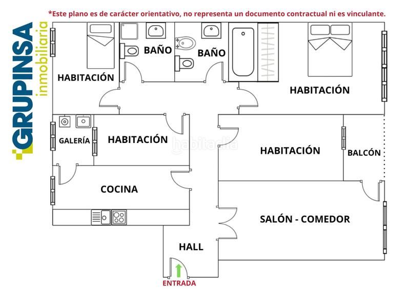 Foto e712bc2a-f43a-46b5-9cab-ea837e916b76. Piso  en venta en avda. corts valencianes, 4 dormitorios. en Burriana