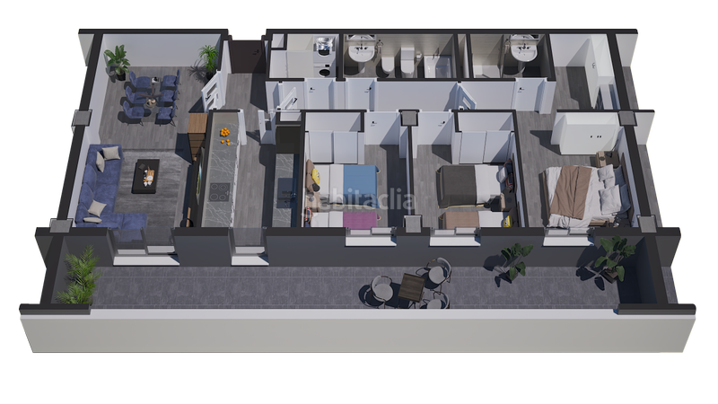 Foto 71548786-5c6c-4bb0-8a87-35fbac53cad7. Appartamento 123m<sup>2</sup> con riscaldamento parcheggio in San Jose de la Rinconada