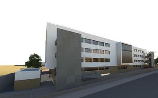 Edifici a Baeza. Proyecto residencia de mayores en baeza