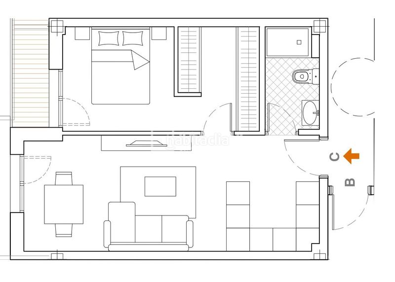 Foto 8b3930a5-6ae7-4579-8766-2b406f31c452. Pis amb calefacció piscina a Cedillo del Condado