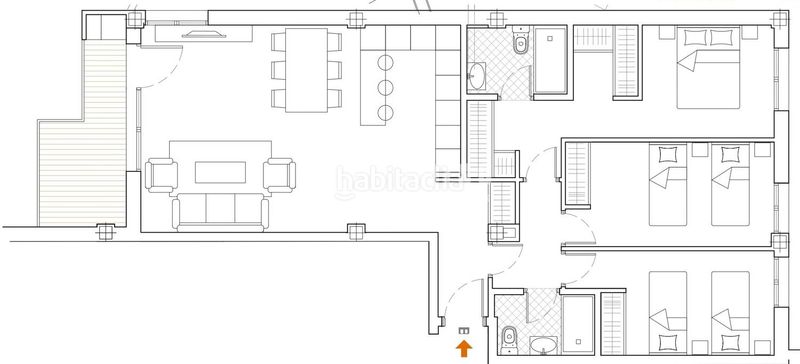 Foto 8d351a59-7360-46b7-8a03-999111d21923. Pis amb calefacció piscina a Cedillo del Condado