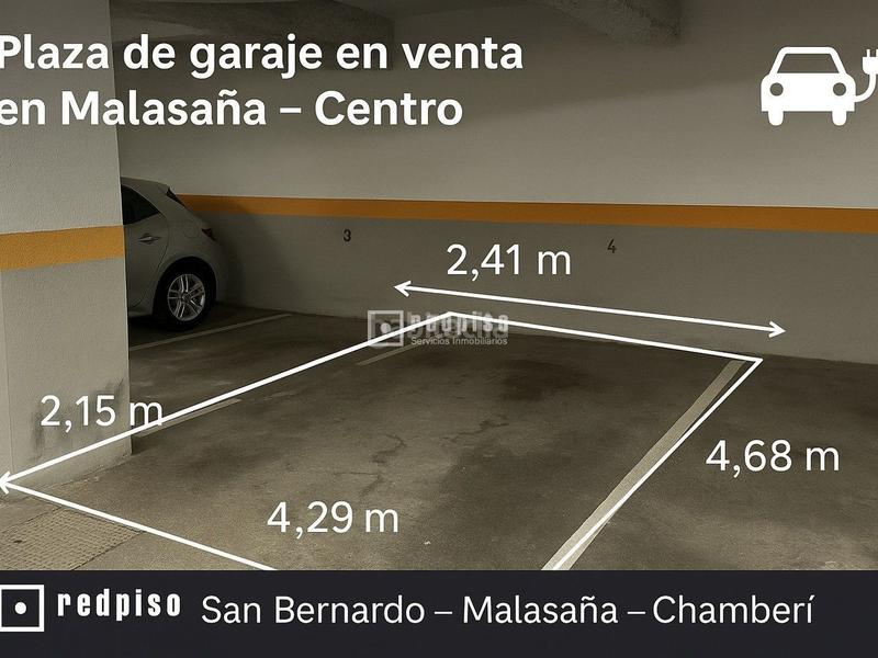 Foto 069055ad-6402-47bc-a539-d23218ab920e. Parking coche plaza de garaje en venta en malasaña universidadcentro. en Madrid